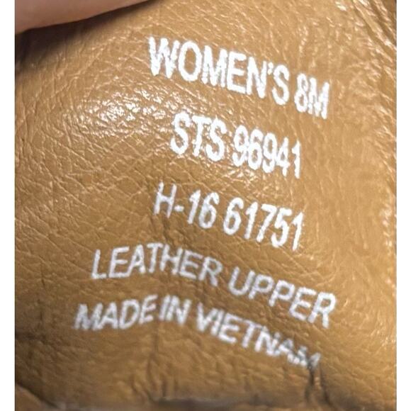 Sperry Stella Prow Black Suede Ankle Bootie, Women 8 M, Wedge Heel Leather - Picture 8 of 8